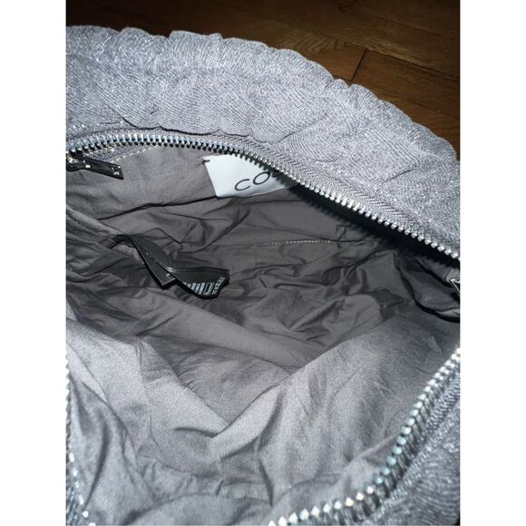 COS QUILTED DENIM BAG - Picture 9 of 11